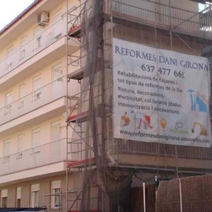 Rehabilitaciones de fachadas en Girona